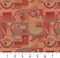 Pottery - Orange & Rust Abstract & Geometric Upholstery Fabric 54 Inches"